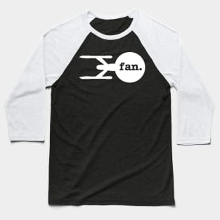 Fan (Starship Version 1) Baseball T-Shirt